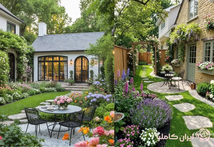 محوطه سازی ویلاهای کوچک